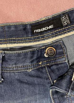 Fish give-джинсы 👖 унисэкс)джинсы классического кроя-фасона6 фото