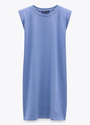 Новое платье zara с плечиками