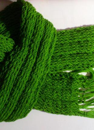 Зелений шарф