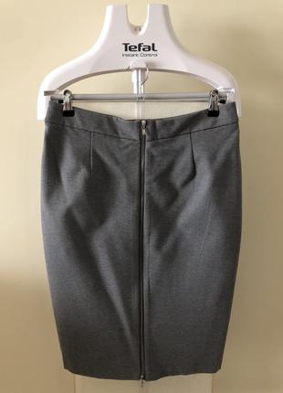 Юбка-карандаш, юбка-футляр, сзади молния, l-xl