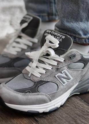 Кроссовки new balance 993 grey кросівки4 фото