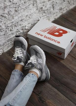 Кроссовки new balance 993 grey кросівки1 фото