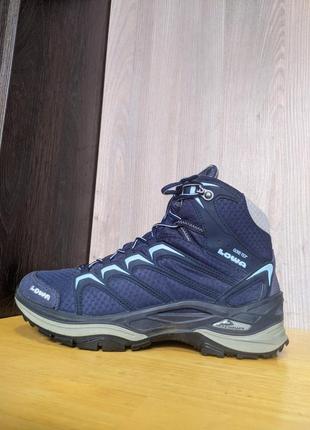 Ботинки треккинговые кожаные водостойкие lowa innox gtx mid, gore-tex1 фото