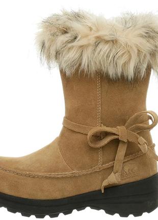 Зимние тёплые сапоги женские замшевые sorel утеплитель thinsulate - 26 см.