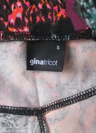 Хлопок94% яркая еластичная мини юбка по фигуре тянется gina tricot s км0879 турция6 фото