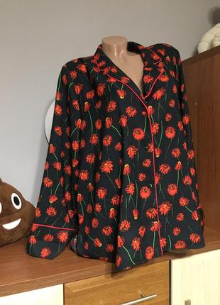 Блуза 58,60р❤️n&m/кофта как ночная рубашка/сорочка/блузка/приятная ткань