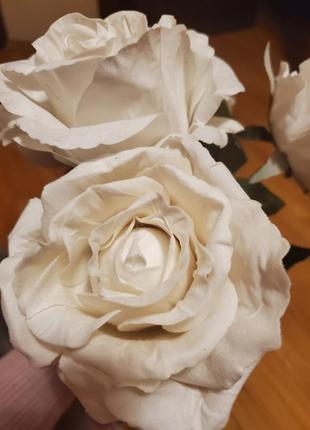 Букет з штучних троянд4 фото