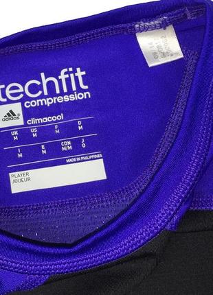 Компрессионная футболка adidas techfit compression - m9 фото