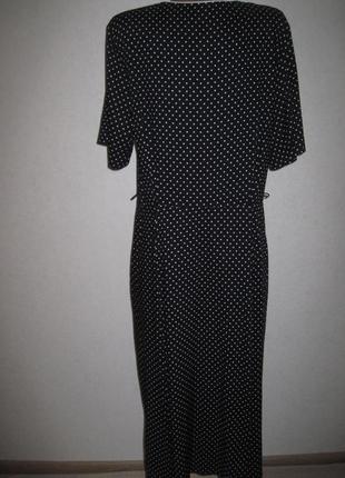 Платье -халат в горошек спенсер размер14-162 фото