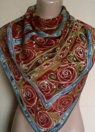 Шовковий хустку young british designers