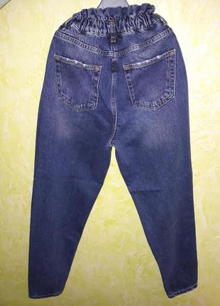 Стильная новинка женские джинсы  баллоны на резинке6 фото