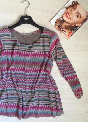 Яскрава блуза туніка! італія!