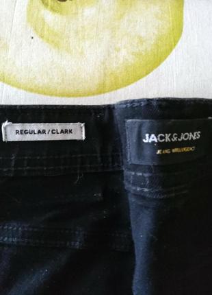 Черные джинсы высокая посадка,стрейч jack&jones раз.31-327 фото