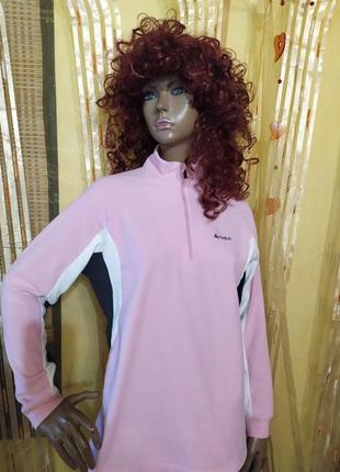 Нереально класна тоненька, але тепленька, розова фліска odlo woman розмір м