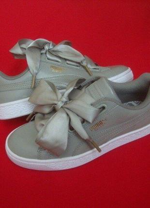 Puma basket top heart 36