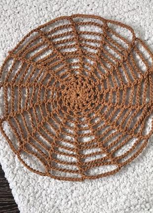 Оригинальная экосалфетка из котонового шнура