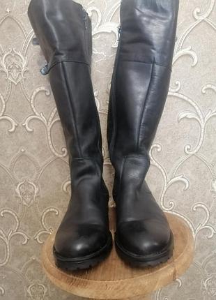 Кожаные женские  сапоги 40 р