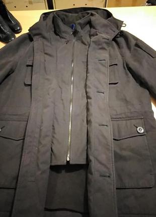 Мужская удлинённая классическая куртка р. 56 gerry weber (оригинал)3 фото