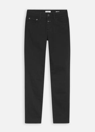 Чёрные дизайнерские джинсы closed baker c91833-08z-218 фото