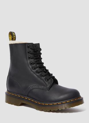 Черевики зимові dr. martens 1460 serena fur, us7, 38eur 24cm, оригінал7 фото