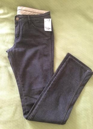 Серые прямые джинсы зара zara 31 размер2 фото