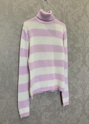 Кашеміровий светр з горлом водолазка бренду essentials, 100% кашемір. розмір s-m.2 фото