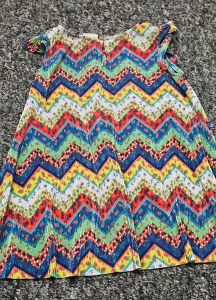 Красивое, нарядное плиссированное платье zara girls4 фото