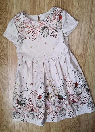 Платьеце zara girls на 8 років, зріст 128 см