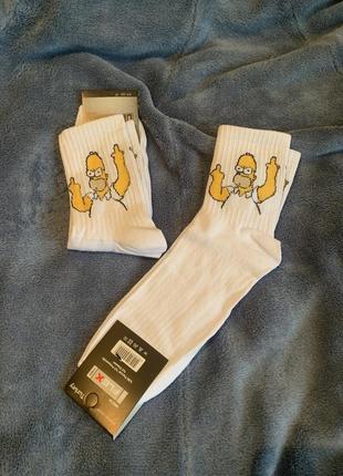 Шкарпетки гомер сімпсон1 фото