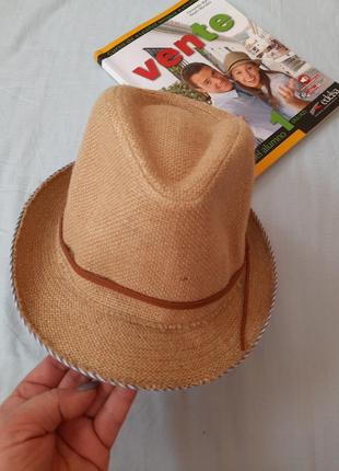 Шляпа летняя с неширокими полями7 фото