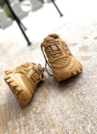 Хітові теплі коричневі кросівки/ посл розміри/наложка 1401 фото