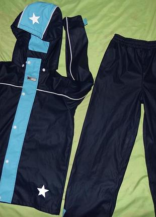 Детский непромокаемый комбинезон-куртка+штаны - bco apparel - 128 - pu