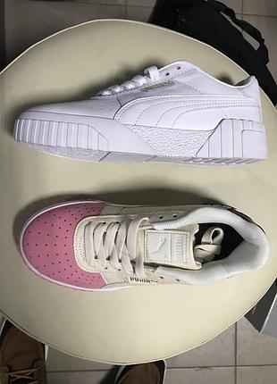 Кросівки новинка white beige pink sneakers весна-літо  стильнийльвів стильний львів