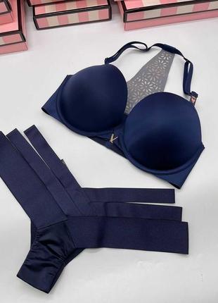 Комплект белья виктория сикрет лиф и трусики victoria’s secret оригинал