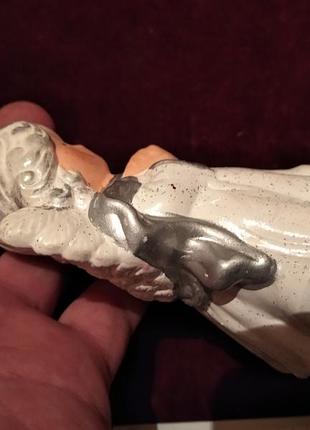 Статуэтка фарфоровая. франция, garden plus. 12см.