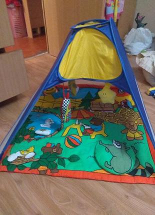 Игровой коврик ,палатка1 фото