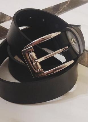 Новий шкіряний пояс жіночий ремінь чоловічий