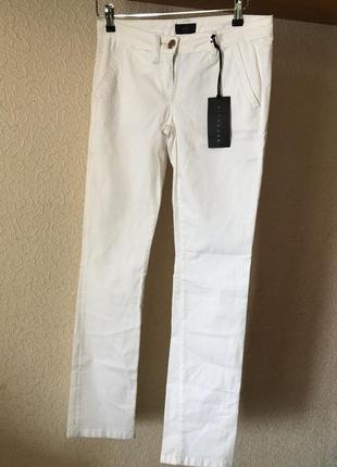 Женские белые джинсы брюки от richmond denim (италия), оригинал.1 фото