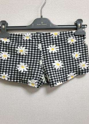 Шорті еластичні літні в принт ромашка sunset beach