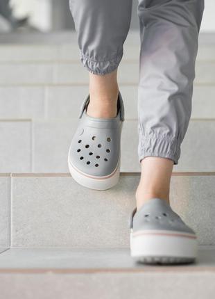 Скидка! crocs platform, кроксы сабо на платформе3 фото