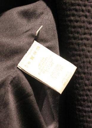 Эффектное дизайнерское пальто свободного кроя оверсайз amanda wakeley размер m9 фото