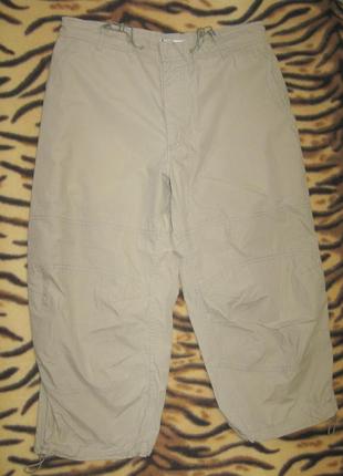 Фирменные бриджи мужские удлиненные шорты firetrap london разм м 30-32