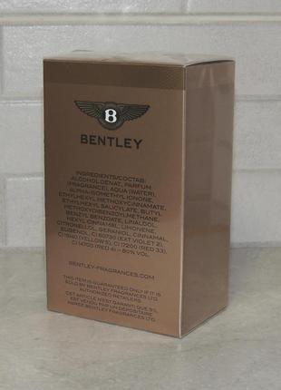 Bentley for men intense 100 ml для мужчин оригинал2 фото