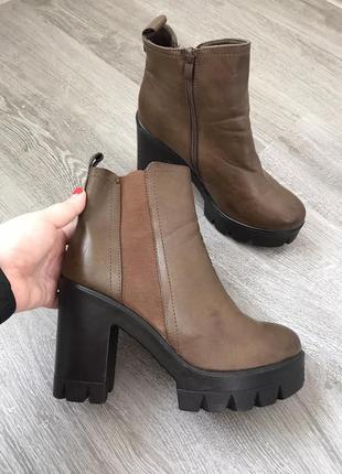 Ботинки на платформе, 41р.