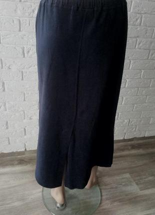 Актуальная ,альтернатива толст. спортивным ,ютная мягкая теплая юбка кокон с карманами5 фото