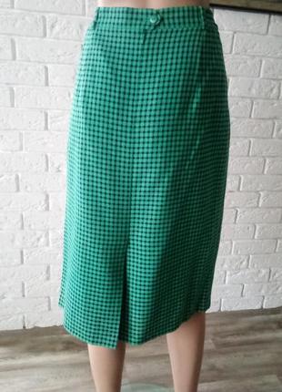 Шикарная шерстяная юбка на подкладке3 фото