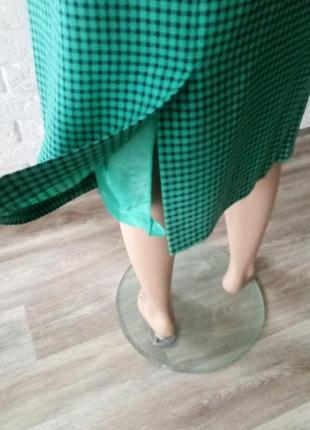 Шикарная шерстяная юбка на подкладке4 фото