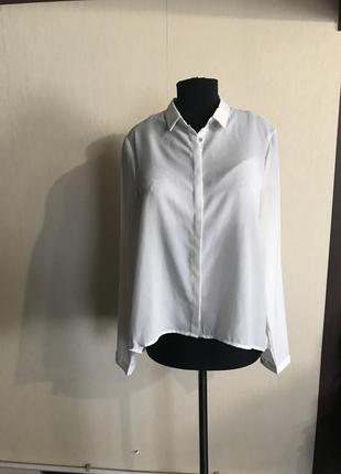 Рубашка блуза белая