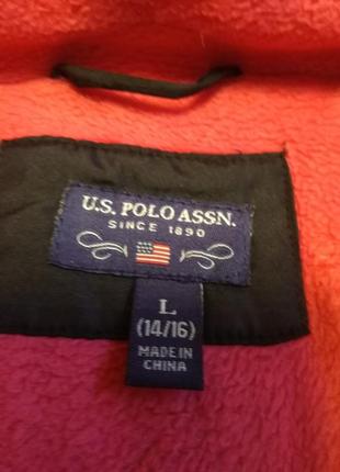 Практически новая куртка us polo assn., рост 164см, размер 36-386 фото