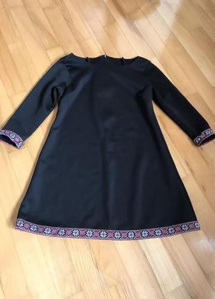 Чёрное коротенькое  платтюшко 👗